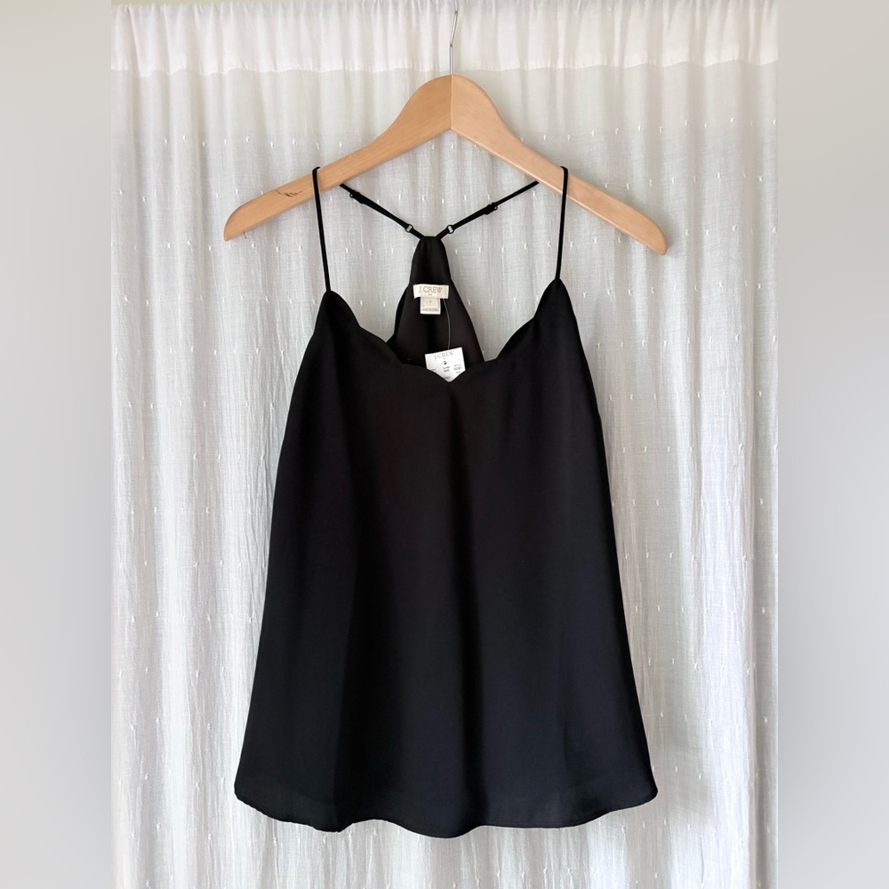 J. Crew Black Camisole Top